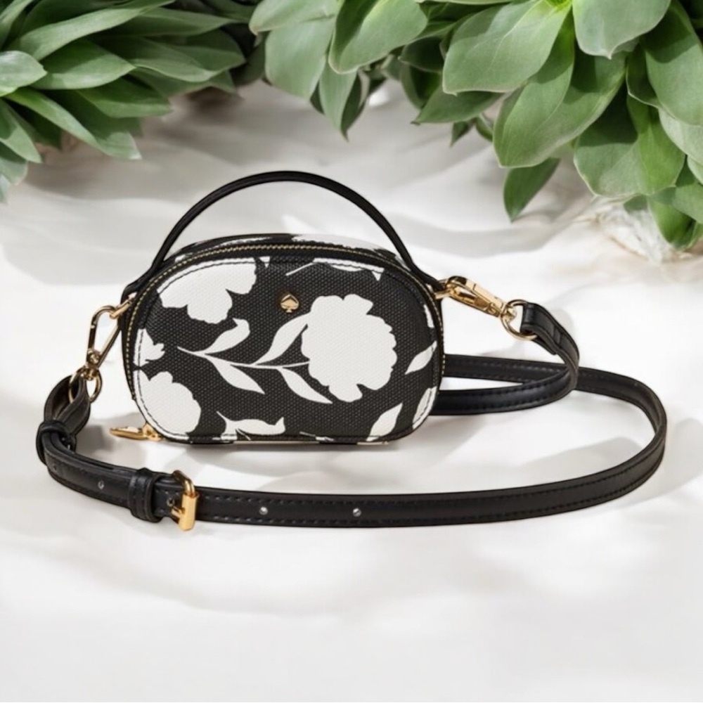 Kate Spade New York x Target Mini Crossbody Bag - Black and White